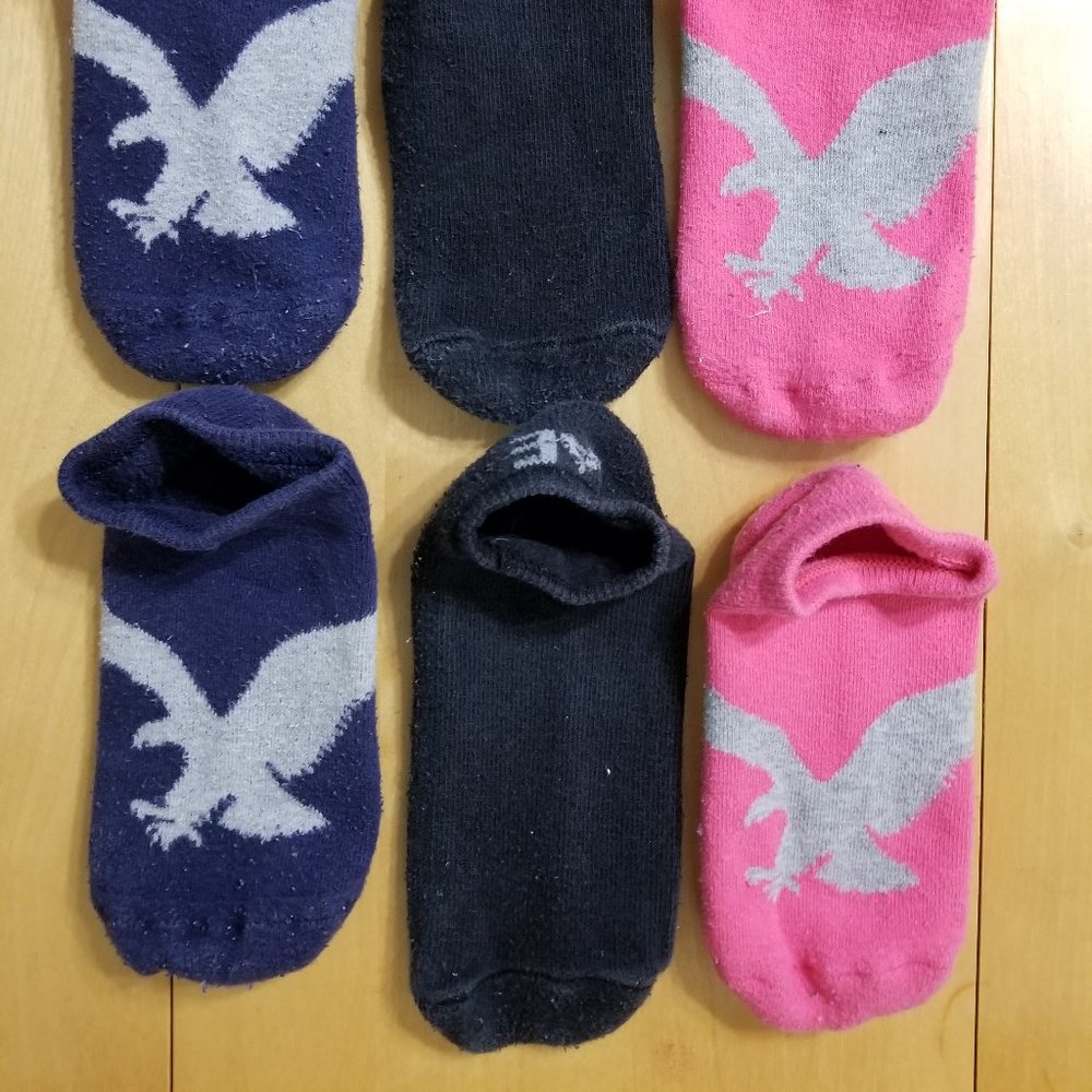 Mens AEO American Eagle ankle socks (3 pairs)